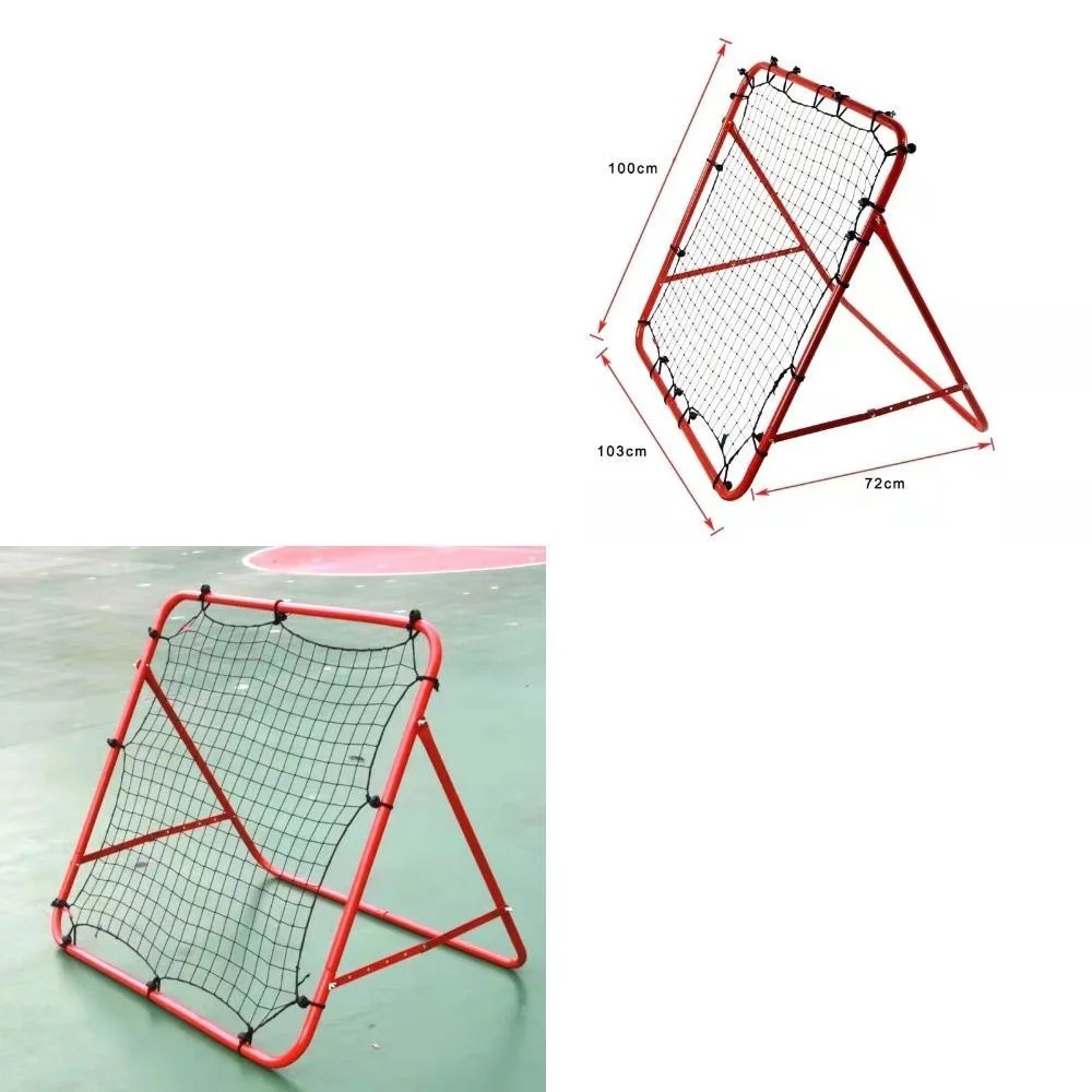 Football Training Net Small Rebounder Net Practice Soccer Kickback Target Goal Play Teens Adults Softball Lift Training Aid Bl21932