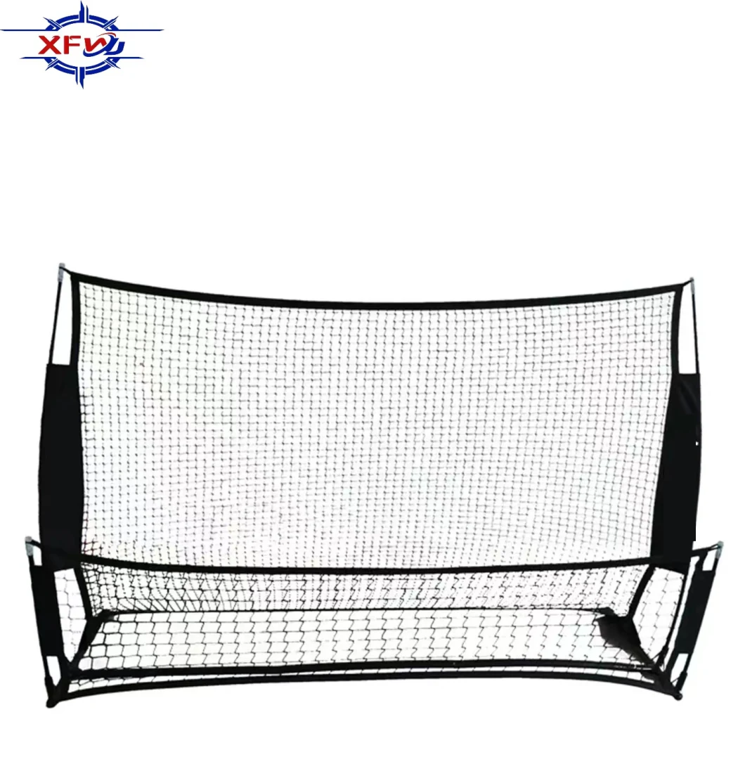 Portable Football Net High and Low Double Sided Rebounder Soccer Goal