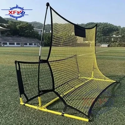 Portable Football Net High and Low Double Sided Rebounder Soccer Goal