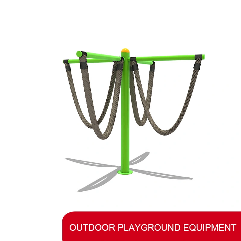 Children Outdoor Playground Galvanized Steel Metal Swing for Amusement Park