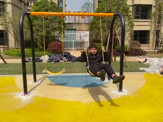 공원 놀이터 어린이 플라스틱 놀이 강철 정원 야외 그네 Kinderschaukel