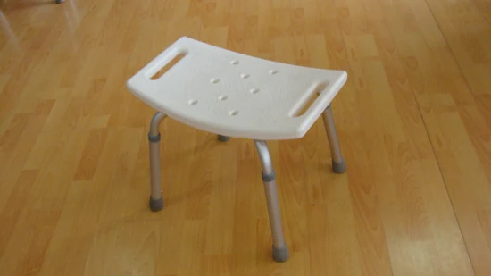 노인 신체 장비를위한 접이식 조정 가능한 장애인 욕실 자동 의자 노인을위한 접이식 미끄럼 방지 알루미늄 샤워 의자